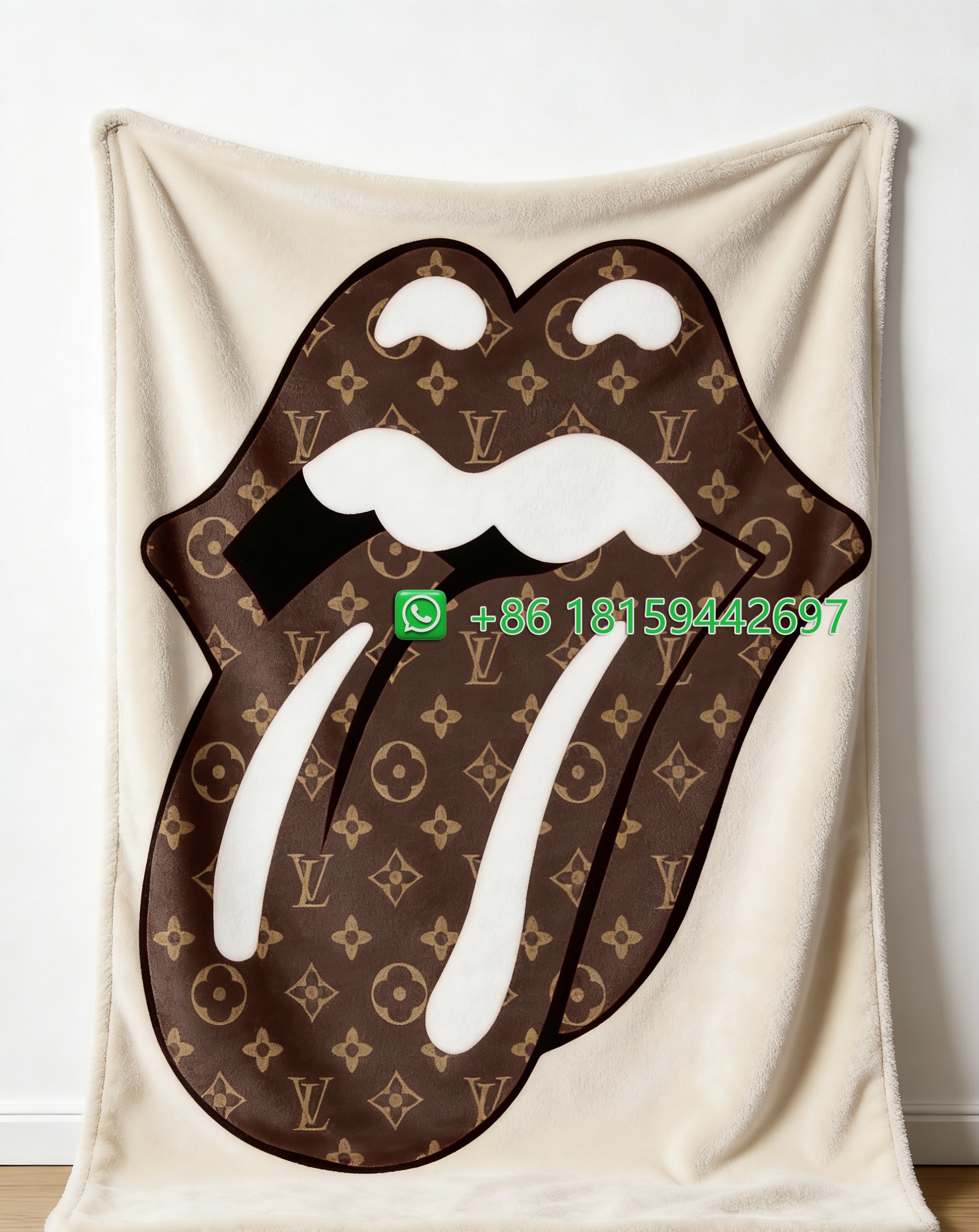 Louis Vuitton Throw Blankets